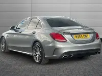 Used Mercedes C63 AMG AMG 476 HP (350 kW) 2015 Palladium silver Sedan