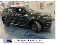 Used Land Rover Range Rover evoque R-Dynamic 165 HP (121 kW) 2021 Black SUV