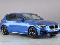 Used BMW 118 M Sport 136 HP (100 kW) 2017 Blue Hatchback