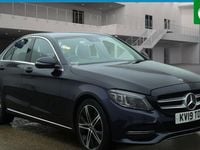 Used Mercedes C200 184 HP (135 kW) 2019 Blue Sedan