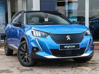 Used Peugeot e-2008 Premium 100 kW (136 HP) 2021 Blue SUV