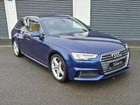Used Audi A4 S-Line 2017 Blue Estate