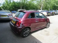 Used Fiat 500 S 85 HP (62 kW) 2017 Red Hatchback