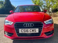 Used Audi A3 Sportback Sport 150 HP (110 kW) 2016 Red Hatchback