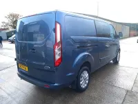 Used Ford Transit Custom Limited 130 HP (95 kW) 2021 Blue Van