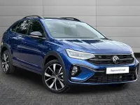 New VW Taigo Black Edition 115 HP (84 kW) 2026 Reef blue with black roof SUV