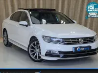 Used VW Passat R-line 190 HP (139 kW) 2017 White Sedan