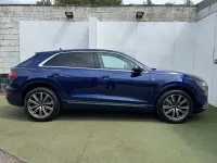 Used Audi Q8 S-Line 340 HP (250 kW) 2022 Blue SUV