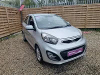 Used Kia Picanto 85 HP (62 kW) 2012 Silver Hatchback
