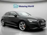 Used Audi A3 Sportback S-Line 110 HP (80 kW) 2023 Black Hatchback