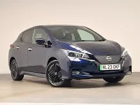 Used Nissan Leaf N-Connecta 110 kW (150 HP) 2023 Blue Hatchback