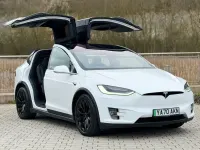 Usado Tesla Model X Long Range AWD 397 kW (541 HP) 2020 Branco SUV