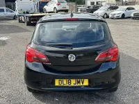 Used Vauxhall Corsa Design Edition 2018 Black Hatchback