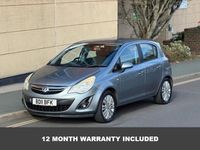 Used Vauxhall Corsa 100 HP (73 kW) 2011 Silver Hatchback