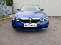 Used BMW 330e M Sport 2021 Blue Sedan