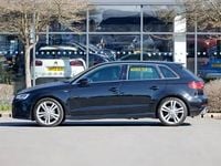 Used Audi A3 S-Line 150 HP (110 kW) 2018 Black Sedan
