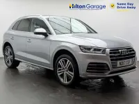 Begagnad Audi Q5 S-Line 252 HK (185 kW) 2017 Silver SUV