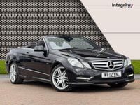 Used Mercedes E220 170 HP (125 kW) 2012 Black Cabriolet