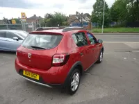 Used Dacia Sandero Lauréate 90 HP (66 kW) 2016 Red Hatchback