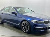 Used BMW 520 Comfort Edition 190 HP (139 kW) 2019 Blue Sedan