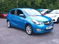 Used Vauxhall Viva 75 HP (55 kW) 2016 Blue Hatchback