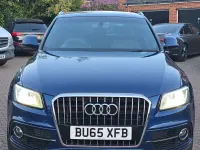 Begagnad Audi Q5 S-line plus 190 HK (139 kW) 2015 Blå SUV