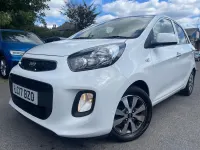 Used Kia Picanto 84 HP (61 kW) 2017 White Hatchback