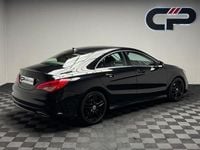 Used Mercedes CLA180 AMG line 122 HP (89 kW) 2018 Black Sedan