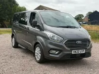 Used Ford Tourneo Custom Titanium 130 HP (95 kW) 2020 Grey Van