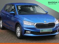 Used Skoda Fabia SE 113 HP (83 kW) 2024 Race blue metallic Hatchback