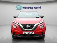 Used Nissan Juke Acenta 114 HP (83 kW) 2021 Red SUV