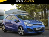 Used Kia Rio 2013 Blue Hatchback