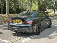 Used Mercedes CLA220 AMG line 2017 Black Coupe