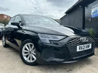Used Audi A3 Sportback Design 116 HP (85 kW) 2021 Black Hatchback