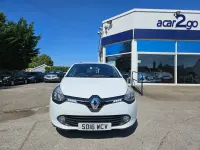 Used Renault Clio Dynamique 75 HP (55 kW) 2016 White Hatchback