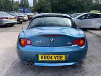 Used BMW Z4 192 HP (141 kW) 2004 Blue Cabriolet