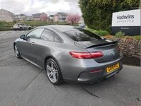 Used Mercedes E300 AMG line 241 HP (177 kW) 2019 Grey Coupe