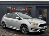 Used Ford Focus ST-Line 140 HP (102 kW) 2017 Silver Hatchback