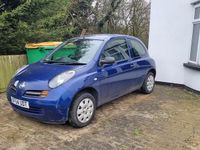 Used Nissan Micra S 79 HP (58 kW) 2004 Blue Hatchback