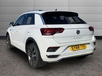 Used VW T-Roc R-line 115 HP (84 kW) 2018 White SUV