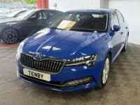 Used Skoda Superb SE L 190 HP (139 kW) 2019 Blue Hatchback