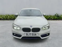 Used BMW 118 Sport Line 136 HP (100 kW) 2017 White Hatchback