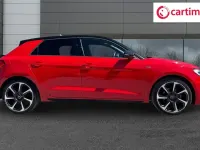 Used Audi A1 Sportback Black Edition 95 HP (69 kW) 2022 Red Hatchback