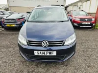 Used VW Sharan SE 2014 Blue MPV