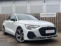 Used Audi A3 Black Edition 150 HP (110 kW) 2025 White Sedan