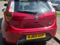 Used MG MG3 106 HP (77 kW) 2015 Red Hatchback