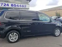 Used VW Sharan SE 147 HP (108 kW) 2017 Black MPV