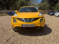 Used Nissan Juke Acenta Premium 116 HP (85 kW) 2014 Yellow SUV