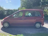 Used Mercedes Vaneo 82 HP (60 kW) 2003 Red MPV