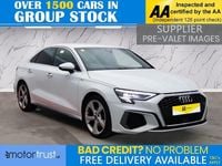 Used Audi A3 S-Line 110 HP (80 kW) 2022 White Sedan